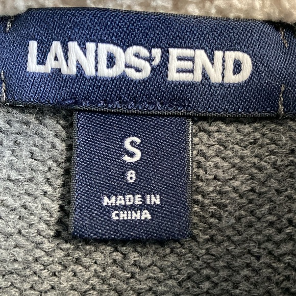 Lands End Boys Sweater Size 8 Small - Picture 4 of 5
